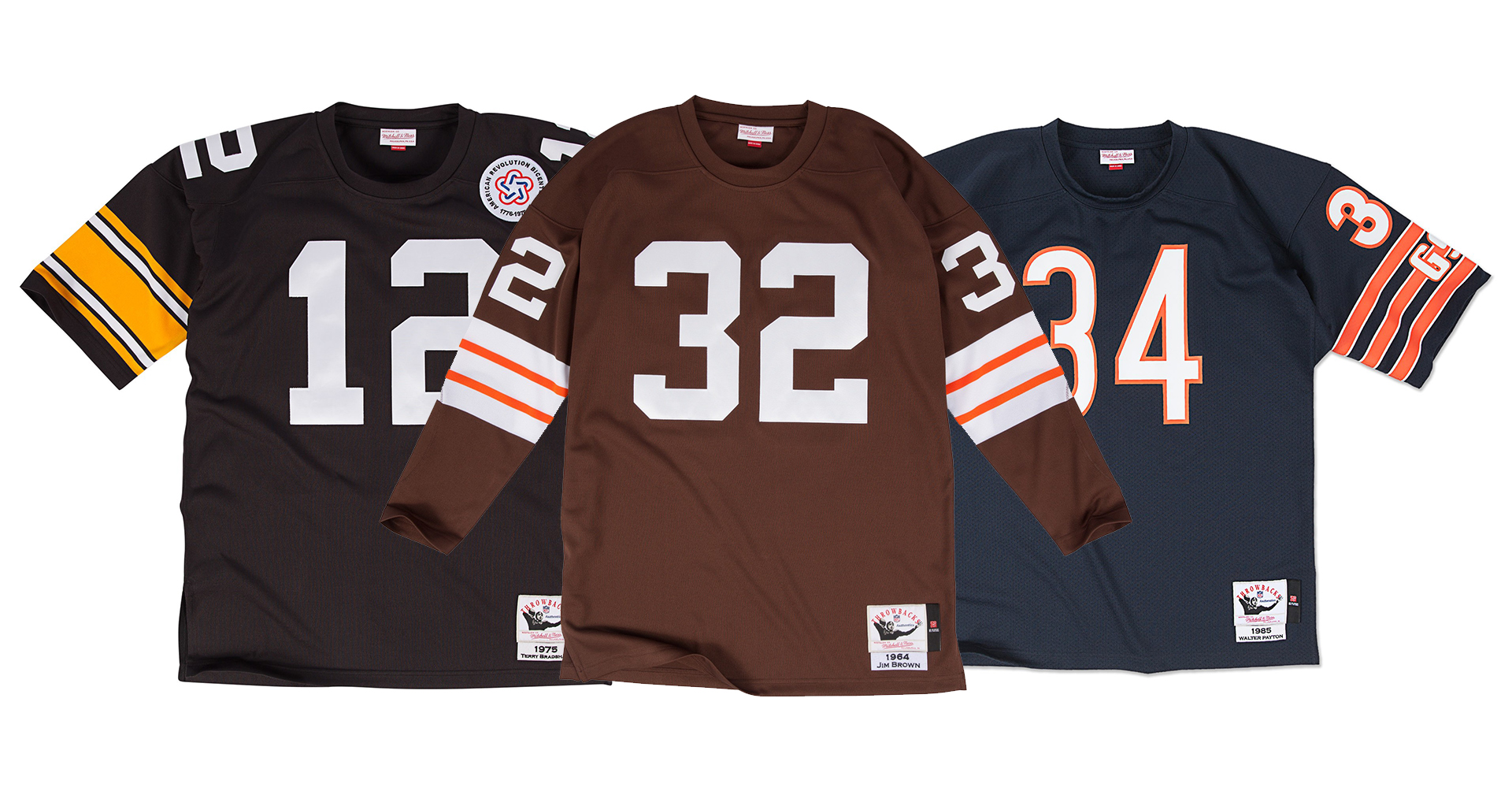 nfl long sleeve jersey mitchell and ness